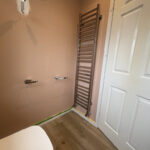 Modern small bathroom renovation in Preston